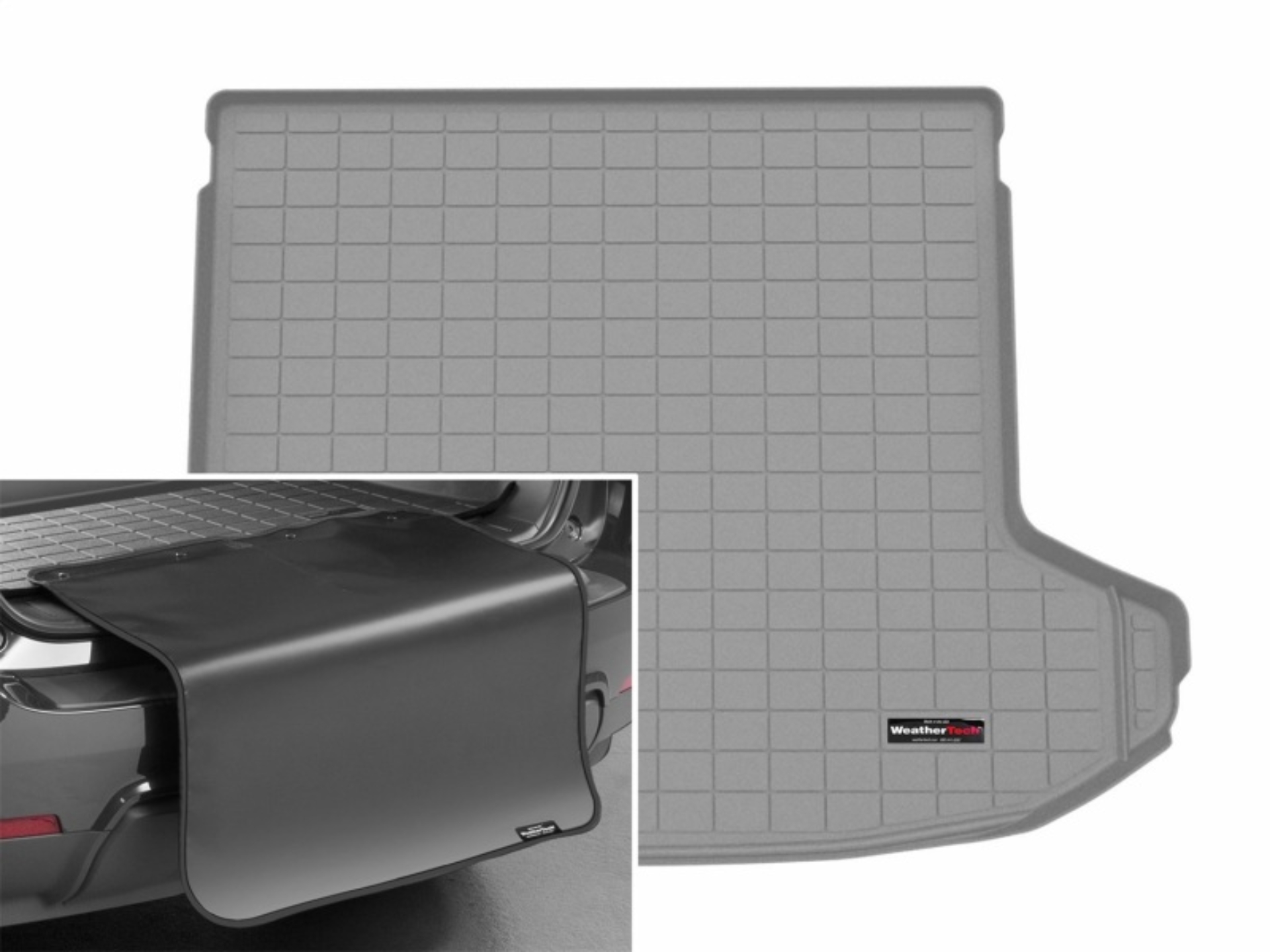 Picture of WeatherTech WT Cargo Liners-Grey Floor Mats - 421891SK