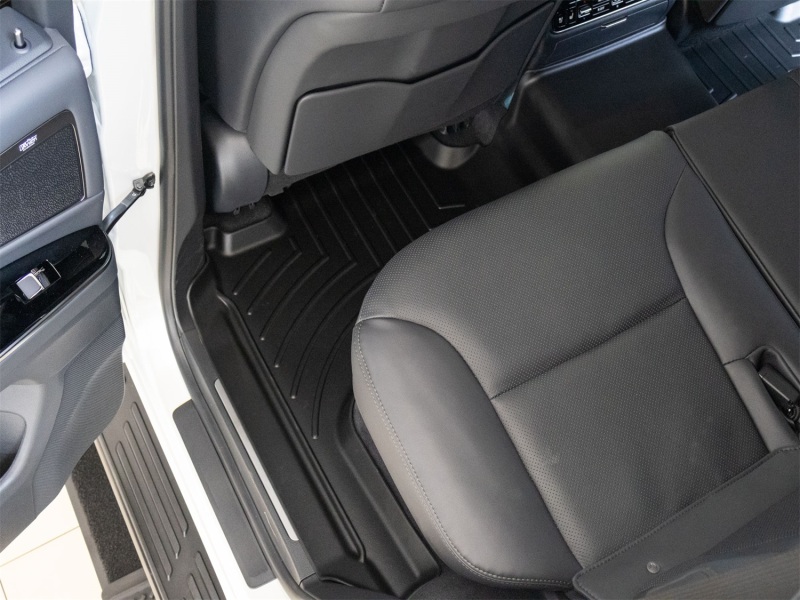 Picture of WeatherTech WT FloorLiner-Rear-Blk Floor Mats - 4417134