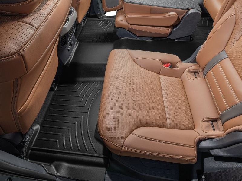 Picture of WeatherTech WT FloorLiner-Rear-Blk Floor Mats - 4417844
