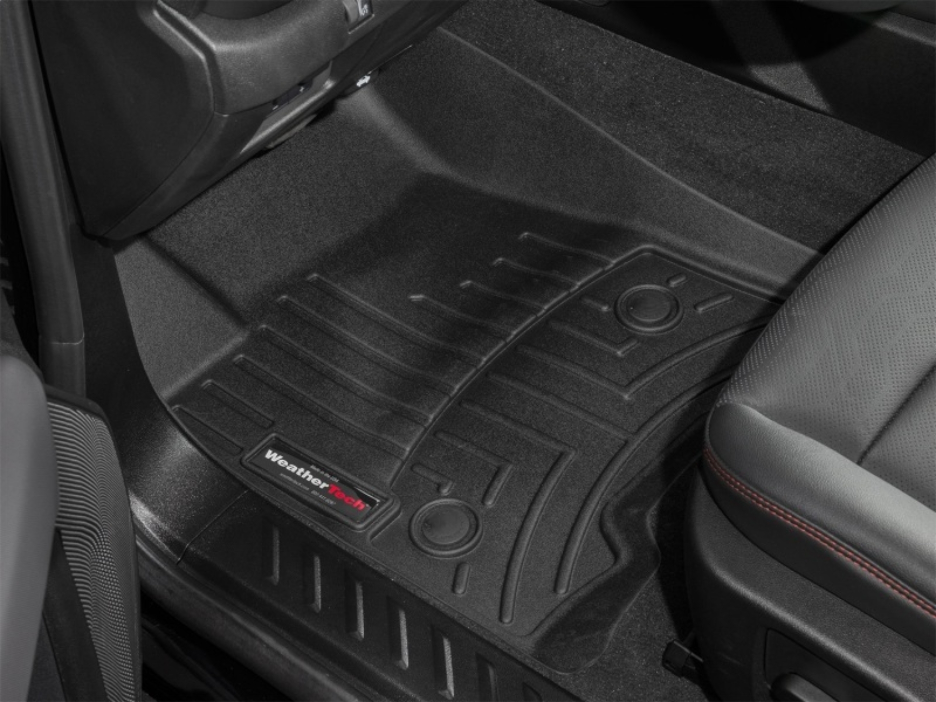 Picture of WeatherTech WT FloorLiner-Front-Blk Floor Mats - 4418181