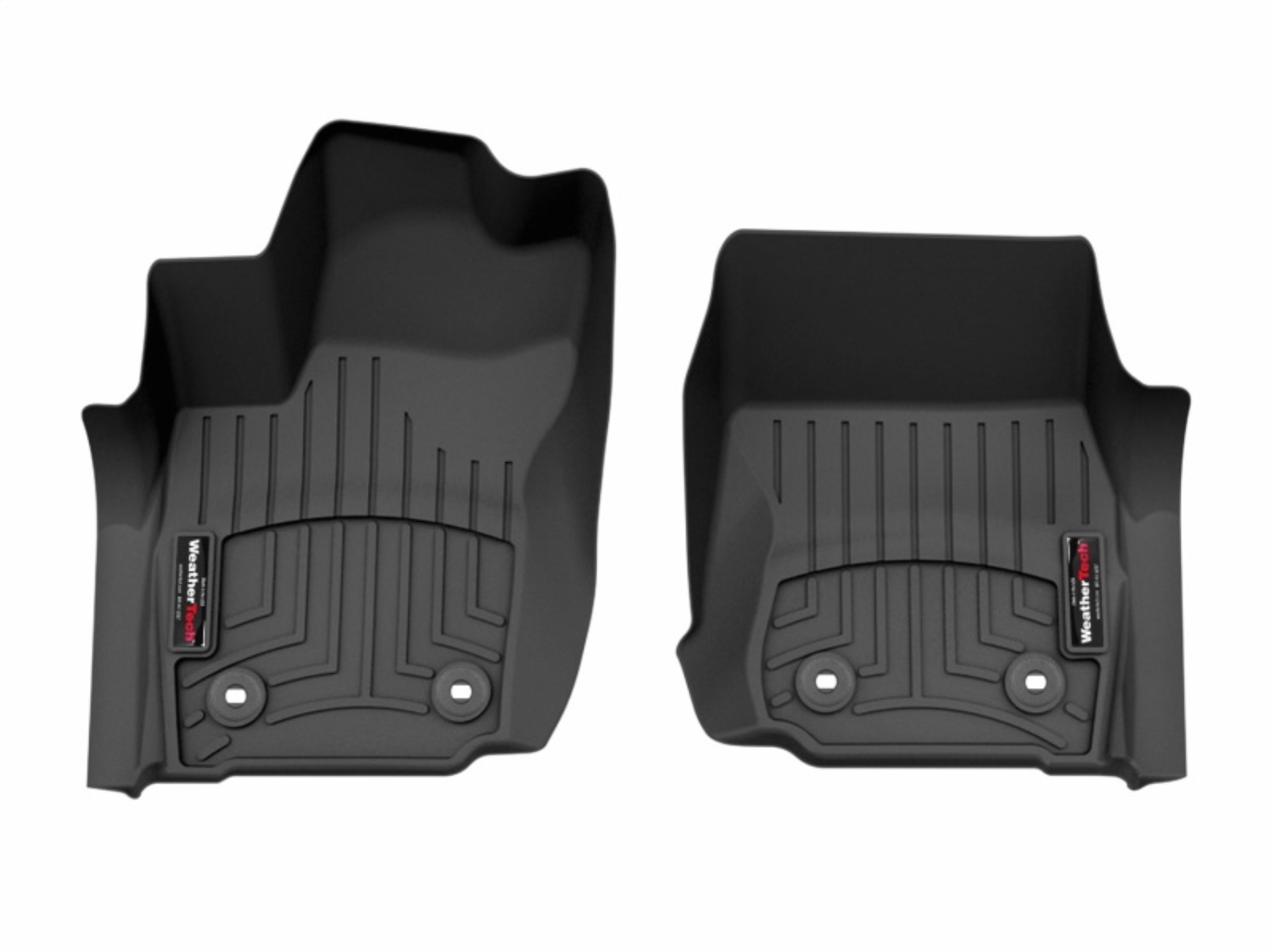 Picture of WeatherTech WT FloorLiner-Front-Blk Floor Mats - 4418461