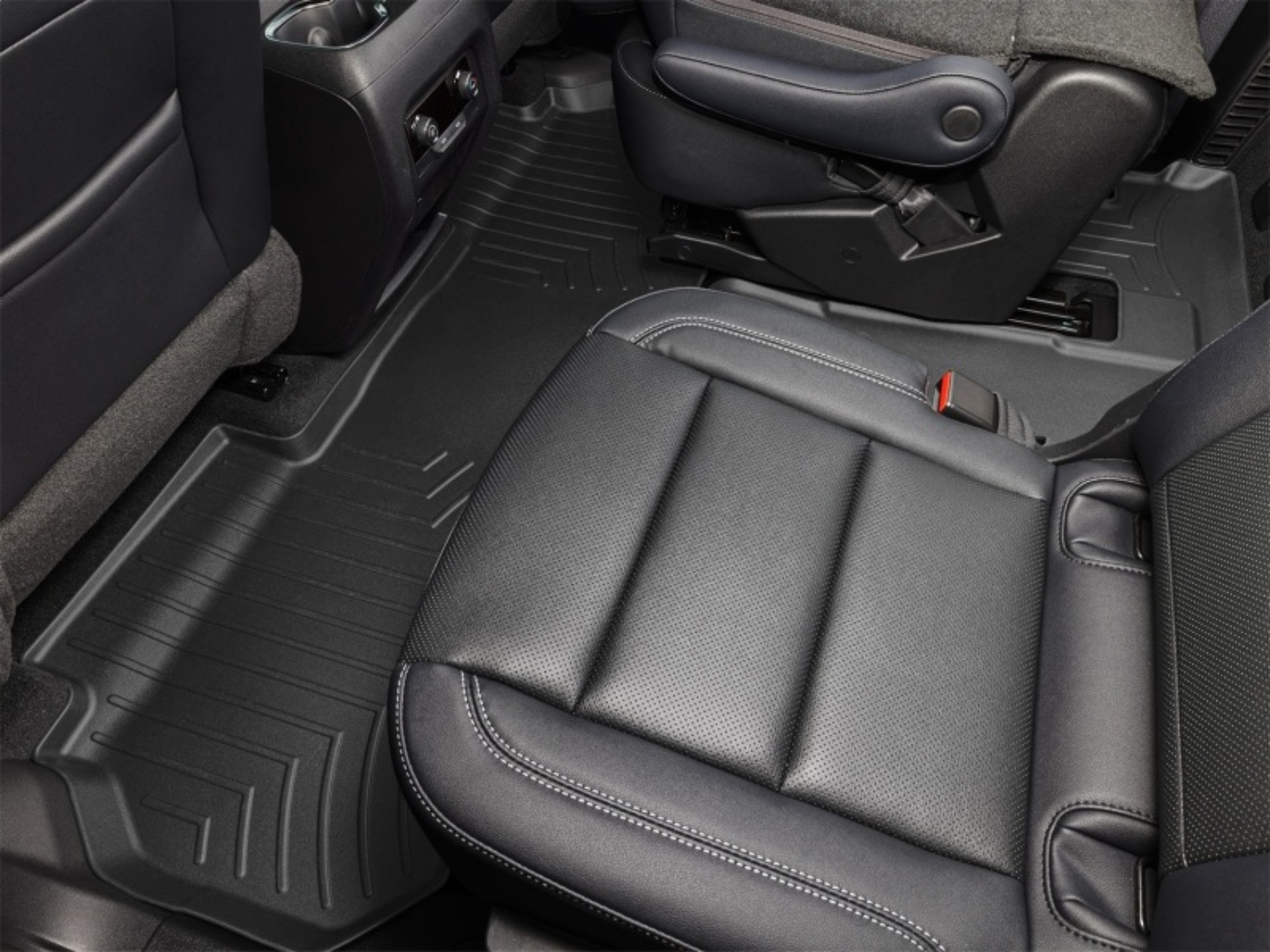 Picture of WeatherTech WT FloorLiner-Rear-Blk Floor Mats - 4418814