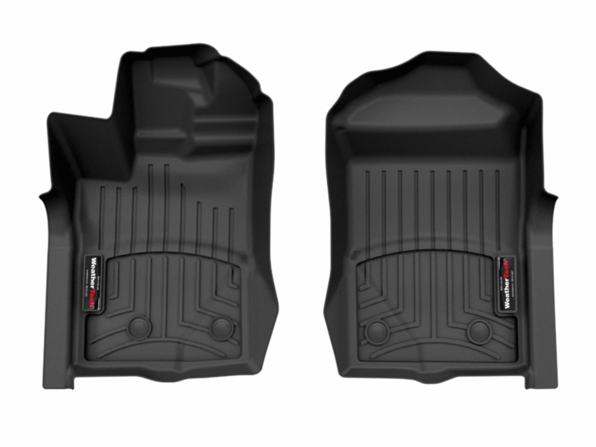 Picture of WeatherTech WT FloorLiner-Front-Blk Floor Mats - 4418921V