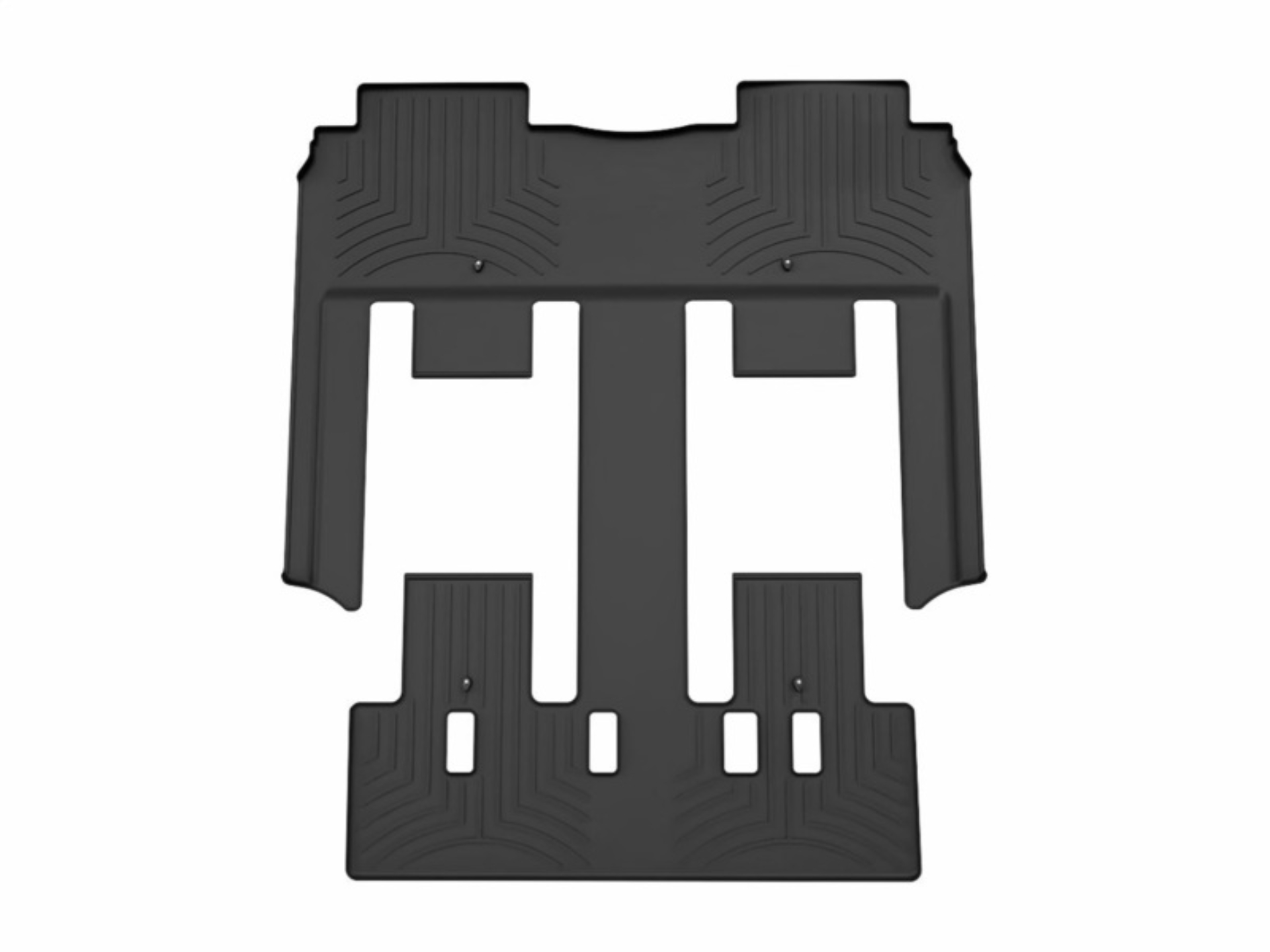 Picture of WeatherTech WT FloorLiner-Rear-Blk Floor Mats - 4419113