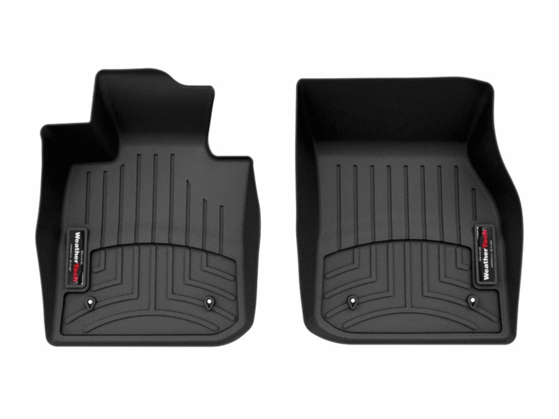 Picture of WeatherTech WT FloorLiner-Front-Blk Floor Mats - 4419131