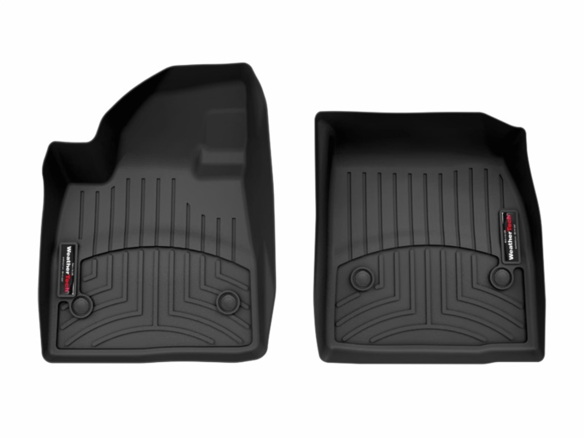 Picture of WeatherTech WT FloorLiner-Front-Blk Floor Mats - 4419351