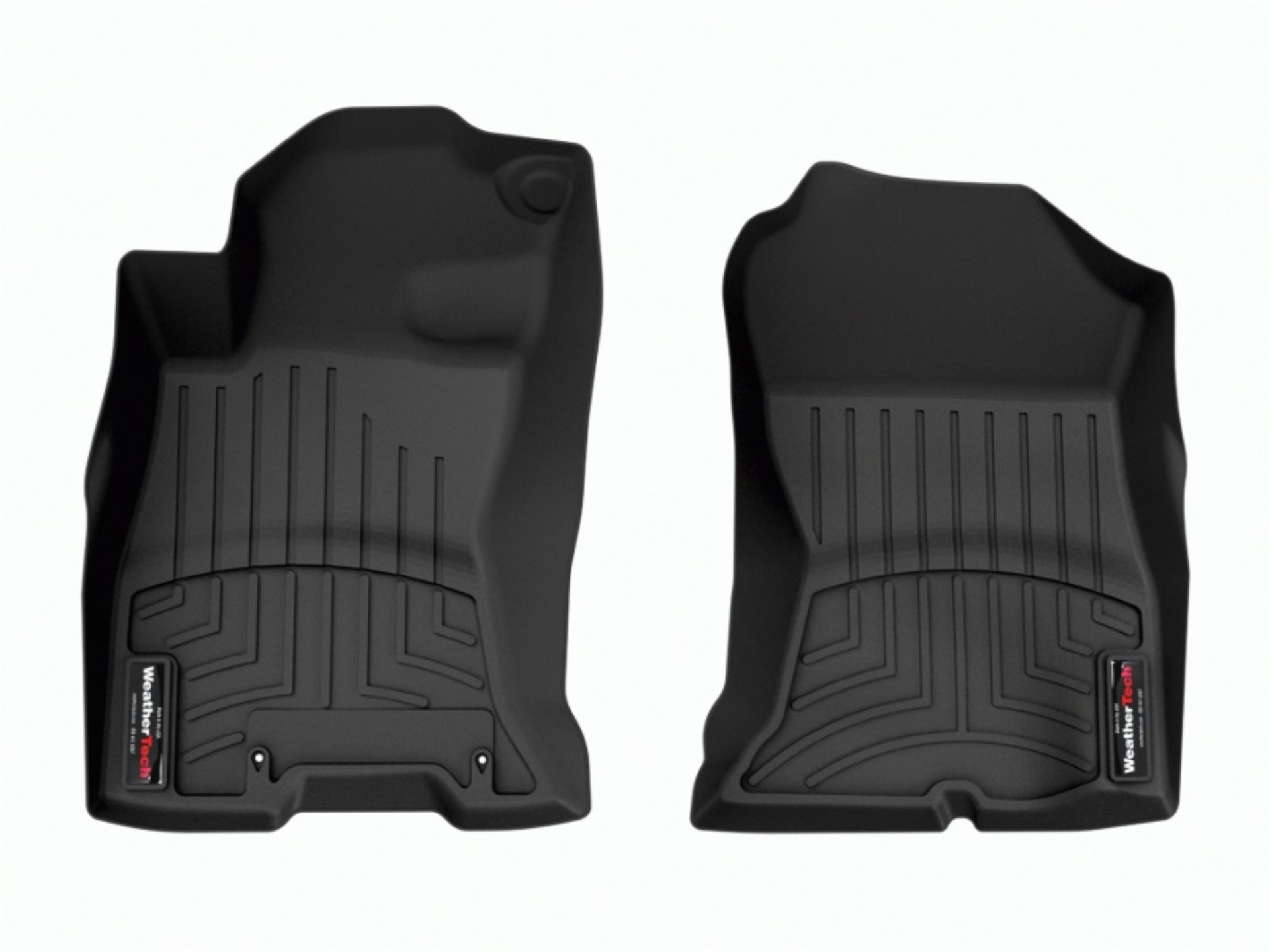 Picture of WeatherTech WT FloorLiner-Front-Blk Floor Mats - 4419501