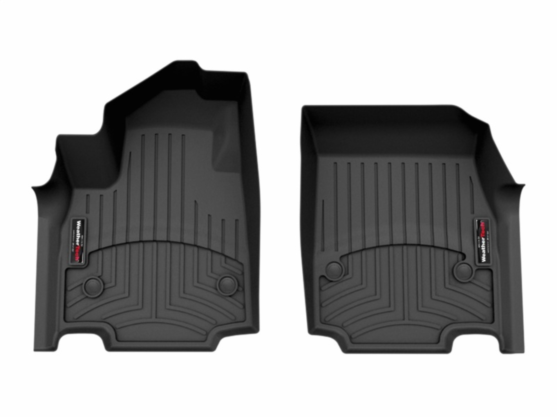 Picture of WeatherTech WT FloorLiner-Front-Blk Floor Mats - 4419511