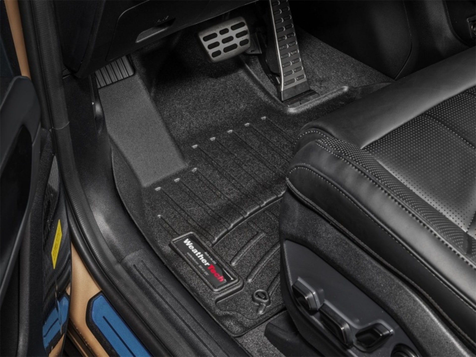 Picture of WeatherTech WT FloorLiner-Front-Blk Floor Mats - 4419741