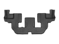 Picture of WeatherTech WT FloorLiner-Rear-Blk Floor Mats - 443624