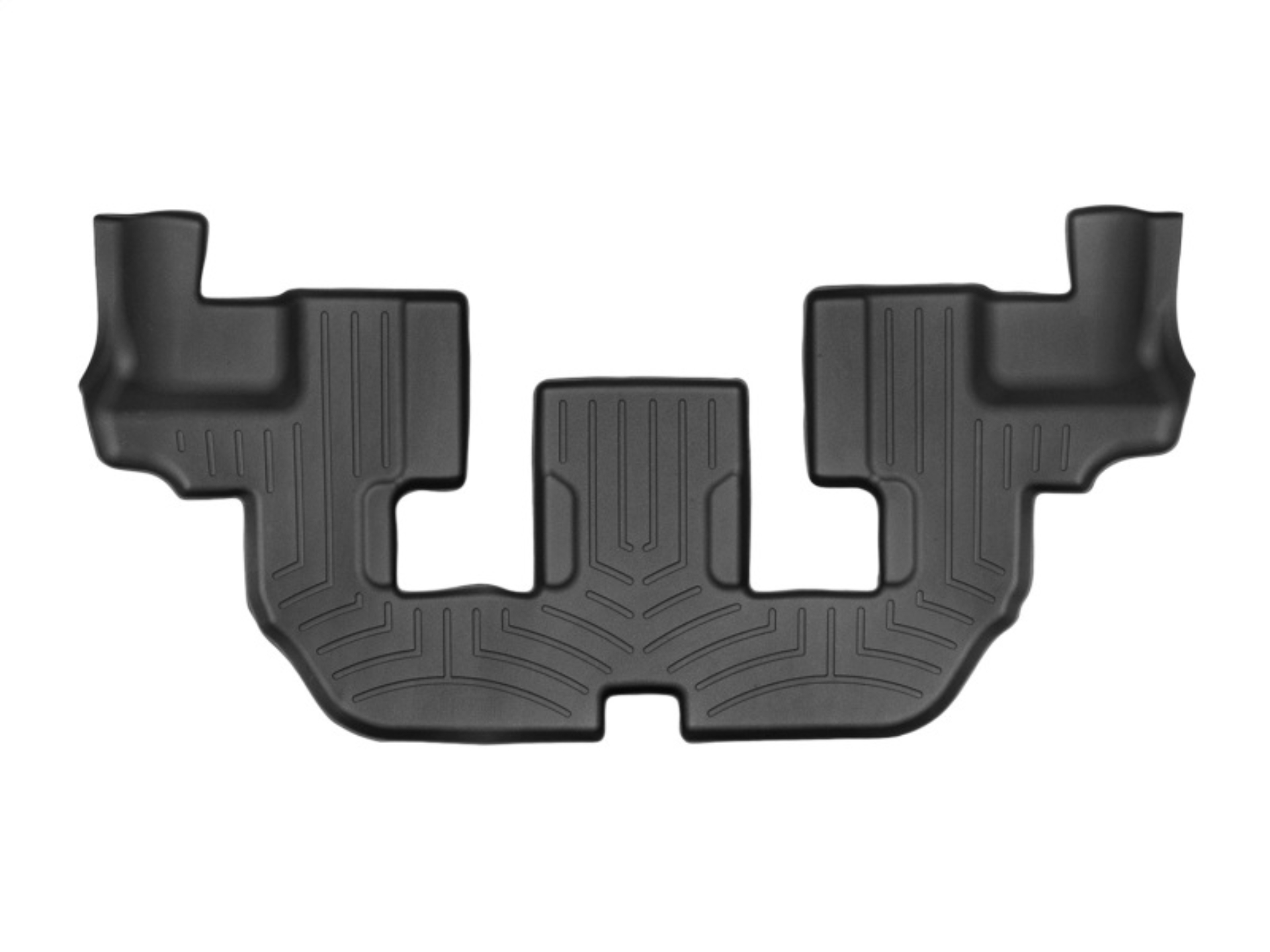 Picture of WeatherTech WT FloorLiner-Rear-Blk Floor Mats - 443624