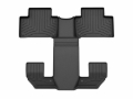 Picture of WeatherTech WT 3D FloorMat-Rear-Blk Floor Mats - 448285IM