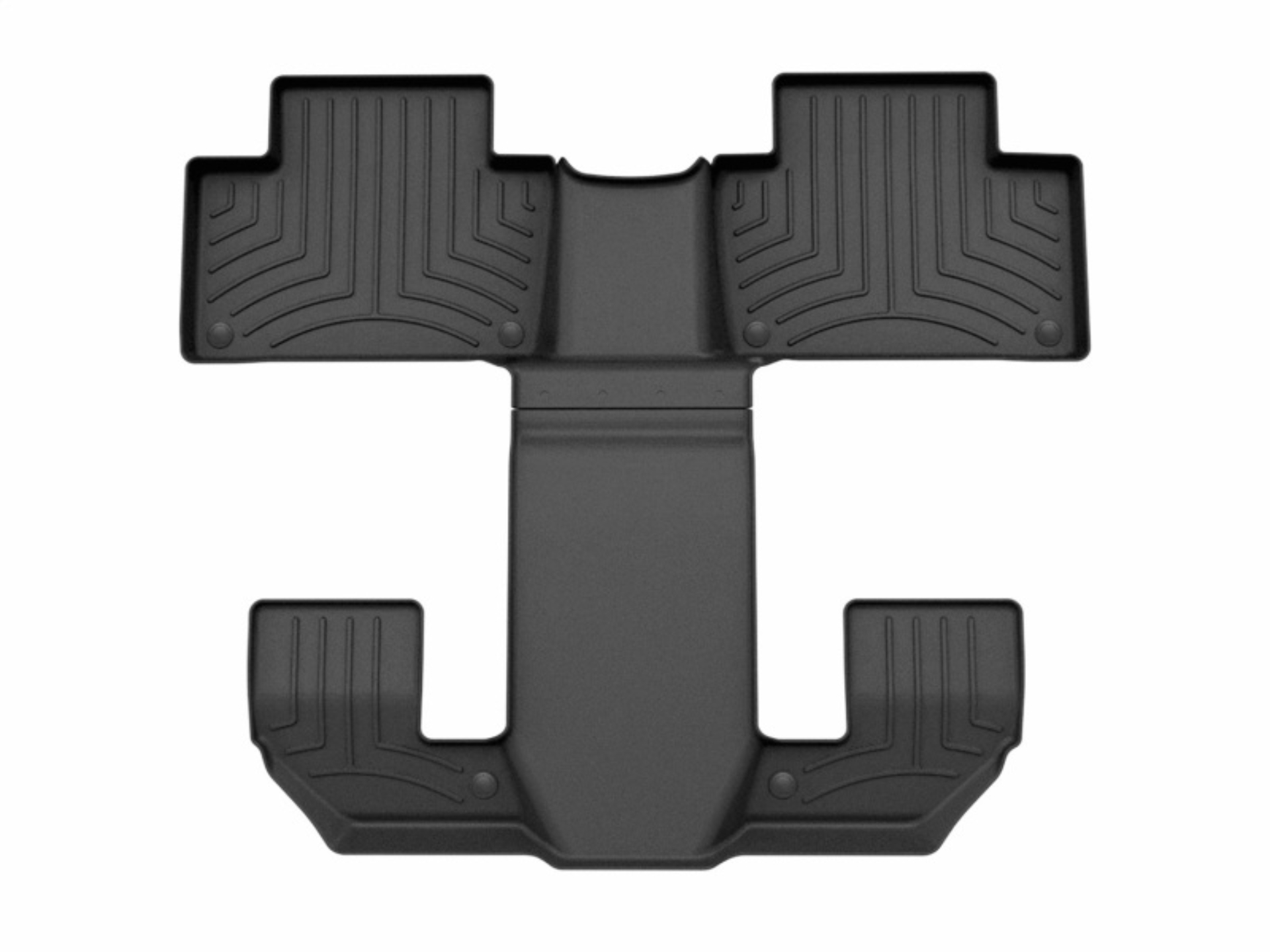Picture of WeatherTech WT 3D FloorMat-Rear-Blk Floor Mats - 448285IM