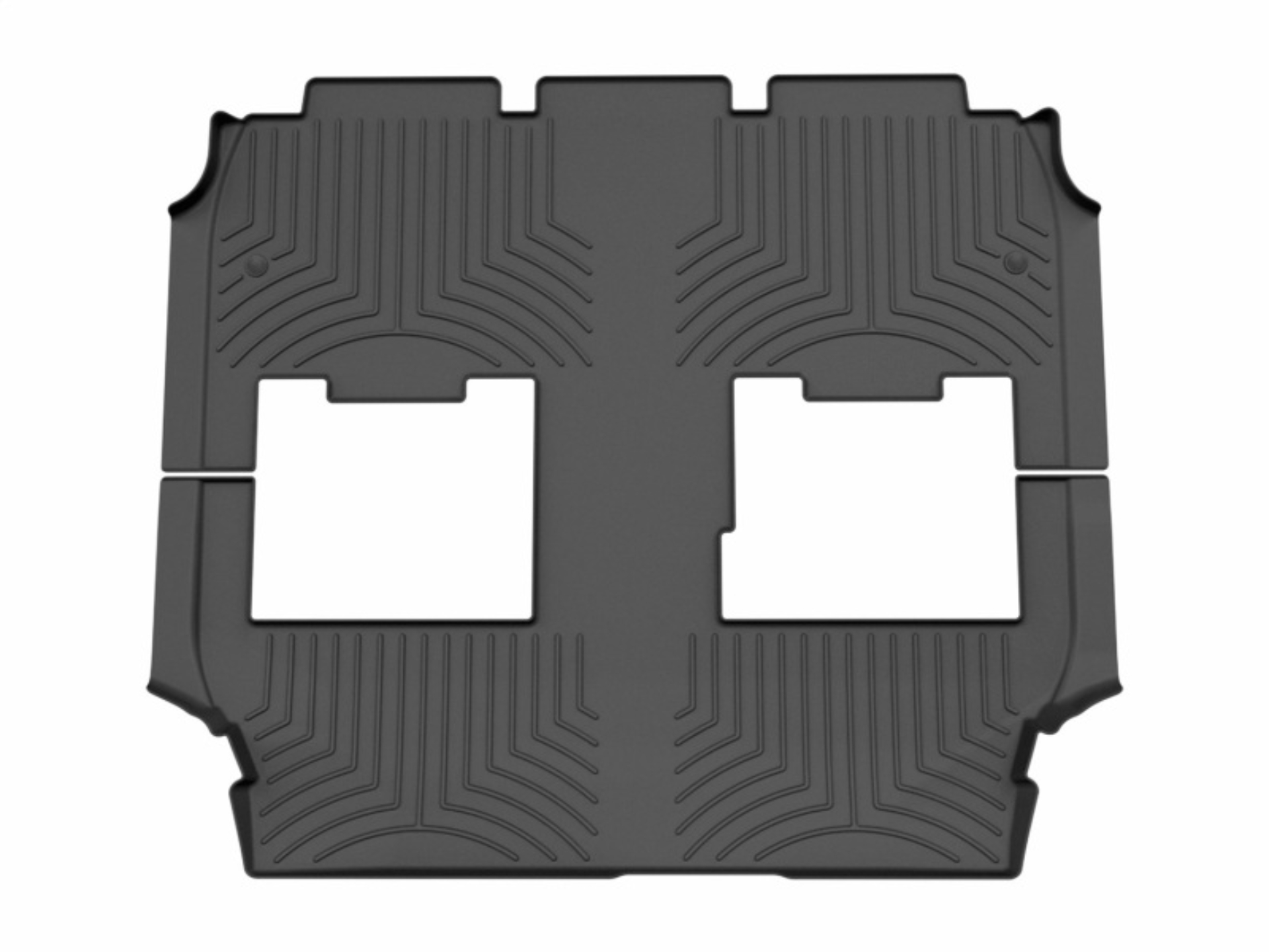 Picture of WeatherTech WT 3D FloorMat-Rear-Blk Floor Mats - 449453IM