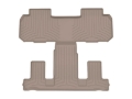 Picture of WeatherTech WT 3D FloorMat-Rear-Tan Floor Mats - 4512282IM