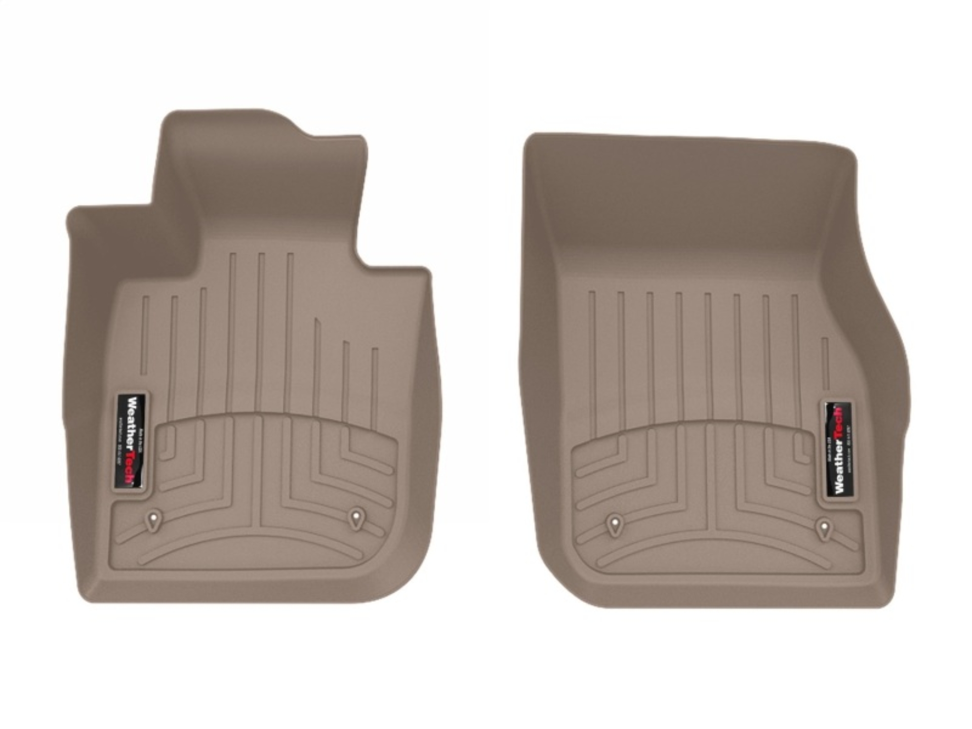Picture of WeatherTech WT FloorLiner-Front-Tan Floor Mats - 4518931