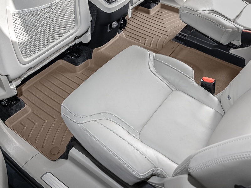 Picture of WeatherTech WT 3D FloorMat-Rear-Tan Floor Mats - 458285IM