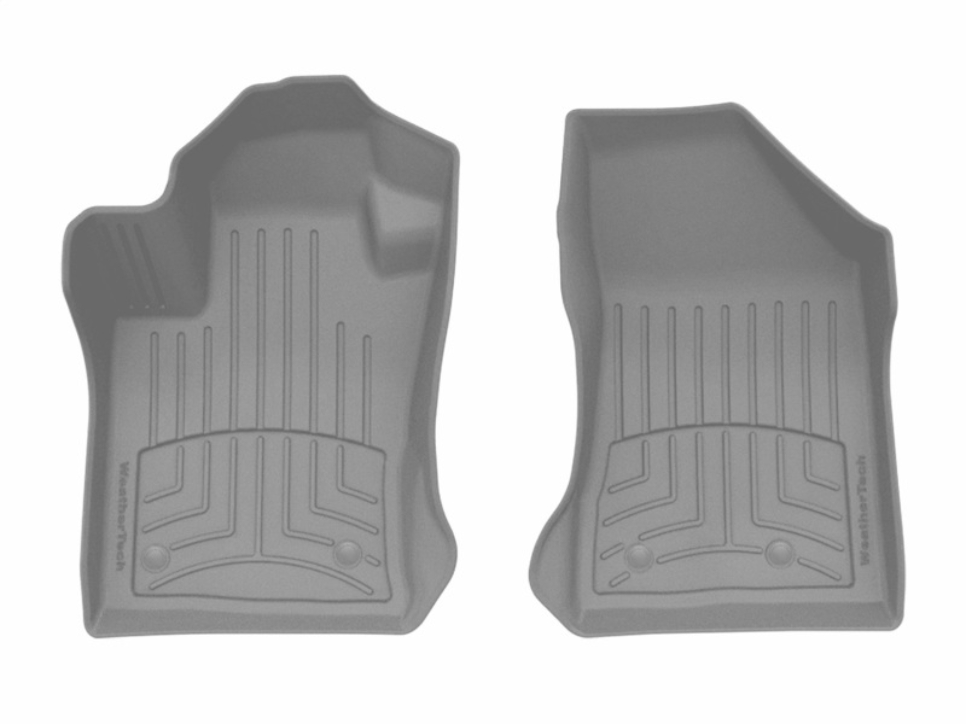 Picture of WeatherTech WT 3D FloorMat-Front-Grey Floor Mats - 4612051IM