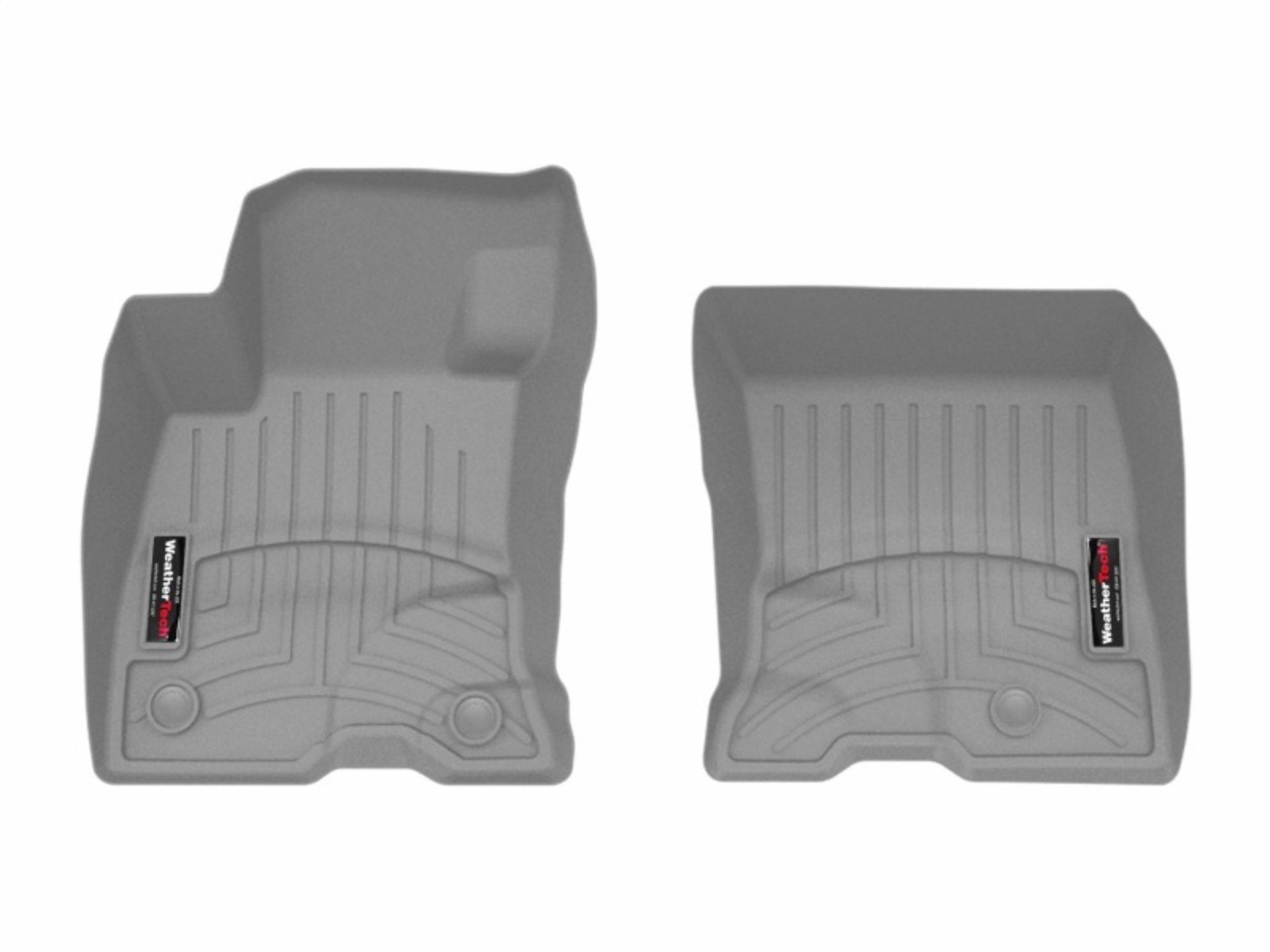 Picture of WeatherTech WT FloorLiner-Front-Grey Floor Mats - 4618311