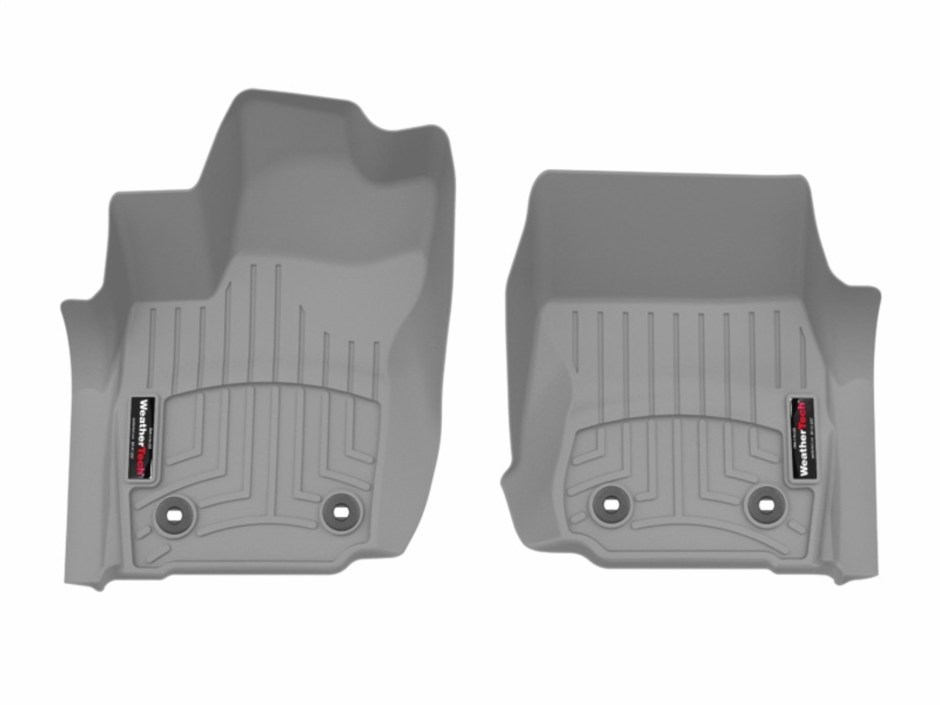 Picture of WeatherTech WT FloorLiner-Front-Grey Floor Mats - 4618461