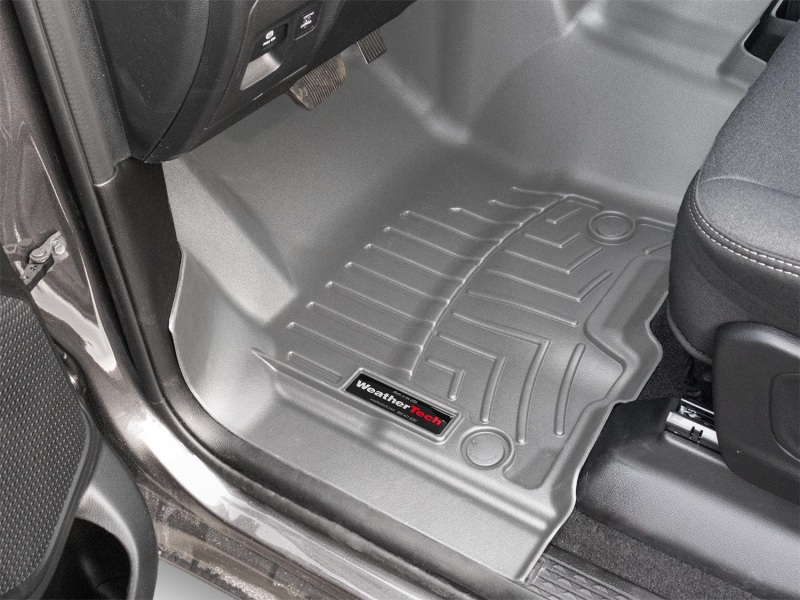Picture of WeatherTech WT FloorLiner-Front-Grey Floor Mats - 4618911