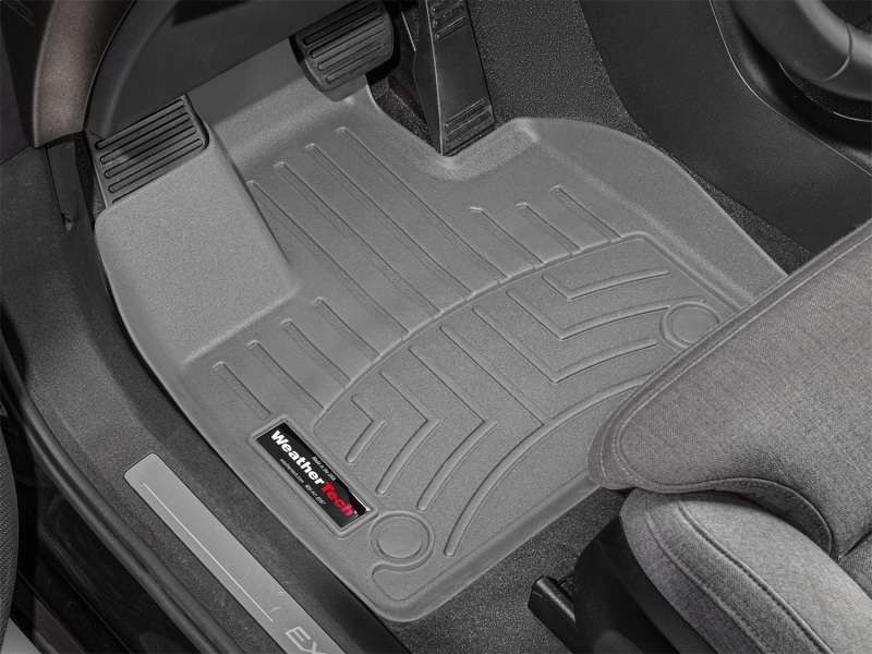 Picture of WeatherTech WT FloorLiner-Front-Grey Floor Mats - 4619271