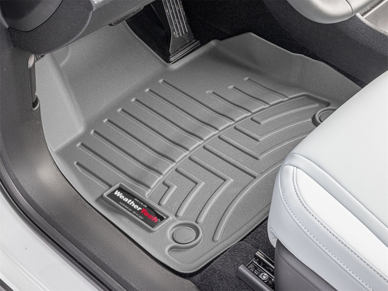 Picture of WeatherTech WT FloorLiner-Front-Grey Floor Mats - 4619321