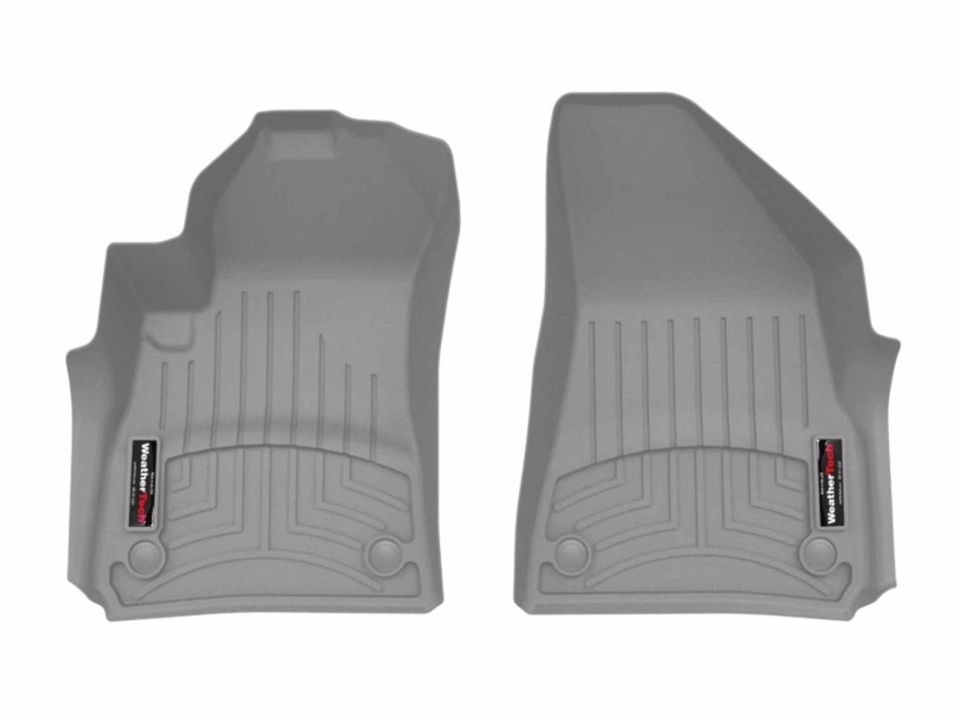 Picture of WeatherTech WT FloorLiner-Front-Grey Floor Mats - 4619411