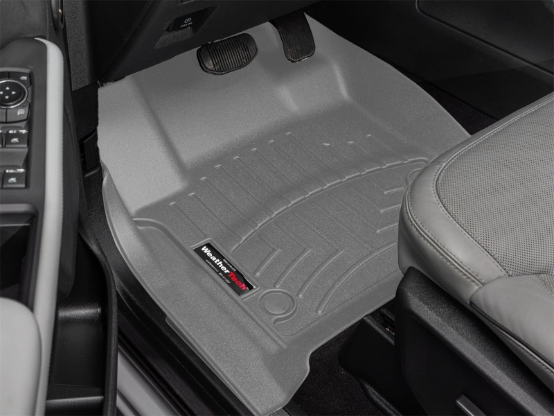 Picture of WeatherTech WT FloorLiner-Front-Grey Floor Mats - 4619481