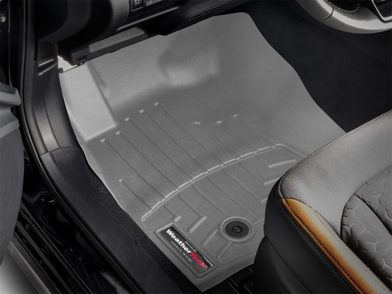 Picture of WeatherTech WT FloorLiner-Front-Grey Floor Mats - 4619681