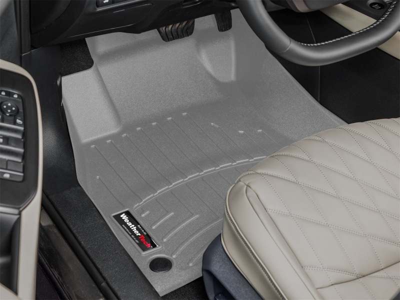 Picture of WeatherTech WT FloorLiner-Front-Grey Floor Mats - 4619731