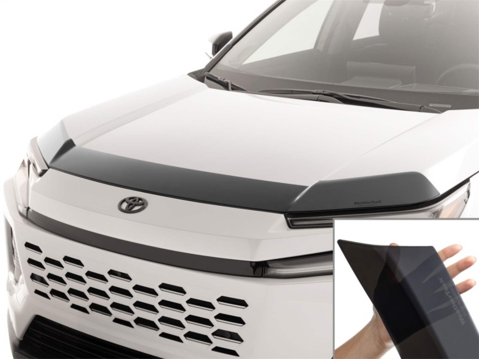 Picture of WeatherTech WT Hood Protector Stone/Bug Deflectors - 55294IM