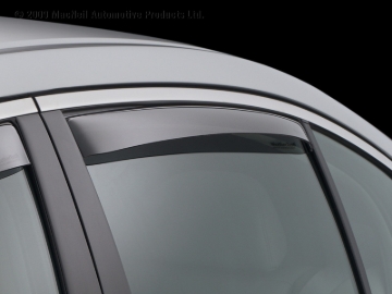 Picture of WeatherTech WT Deflector-Rear-Drk Smk Wind Deflectors - 81474IM