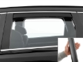 Picture of WeatherTech WT Deflector-Rear-Matte Black Wind Deflectors - 81864IMB