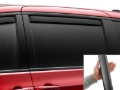 Picture of WeatherTech WT Deflector-Rear-Matte Black Wind Deflectors - 81840IMB