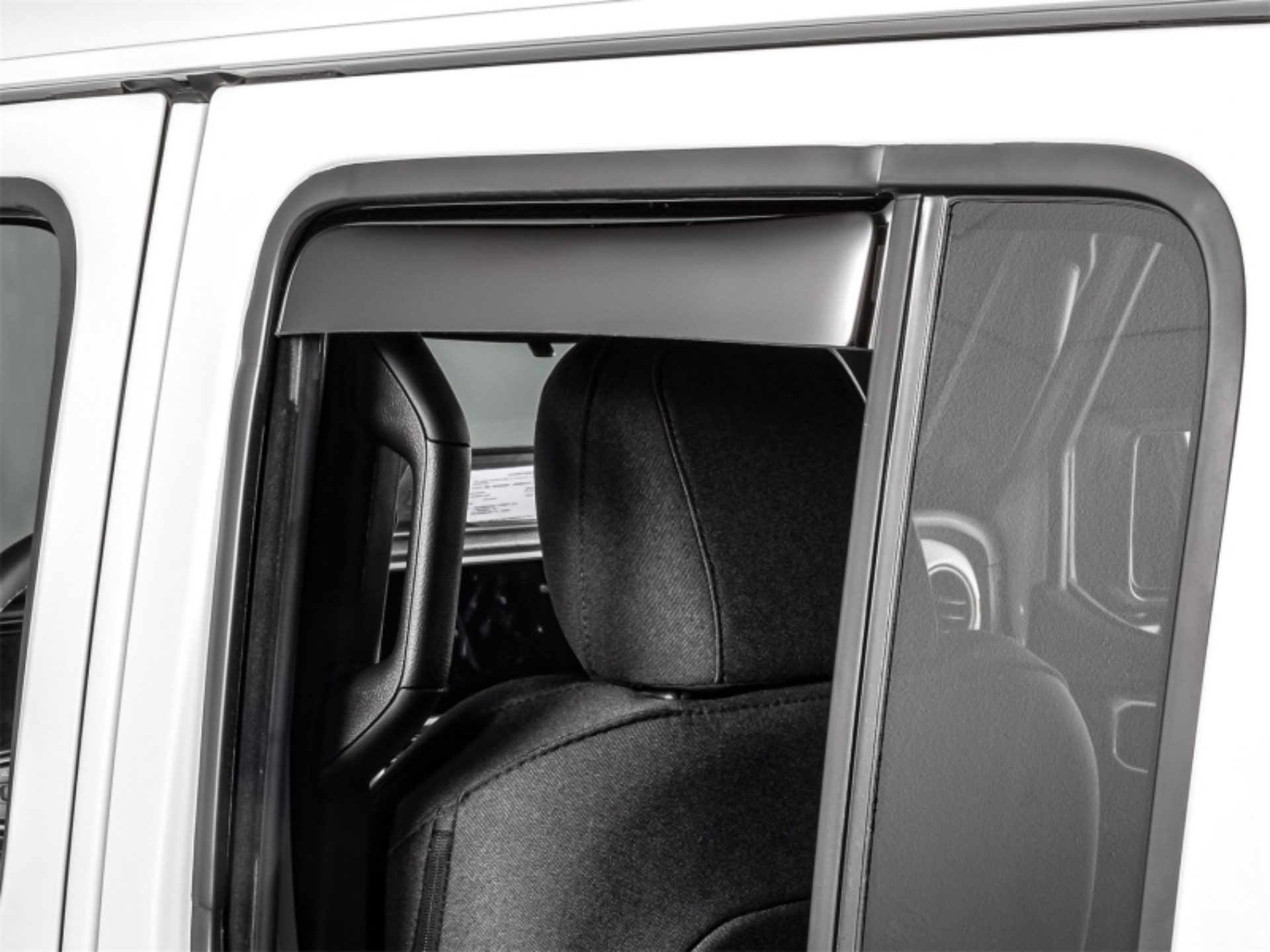 Picture of WeatherTech WT Deflector-Rear-Drk Smk Wind Deflectors - 81922IM