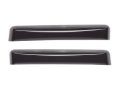 Picture of WeatherTech WT Deflector-Rear-Matte Black Wind Deflectors - 81954IMB