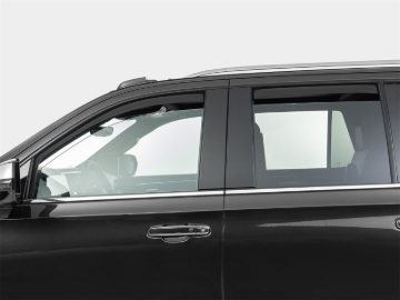 Picture of WeatherTech WT Deflector-Combo-Matte Black Wind Deflectors - 821010IMB