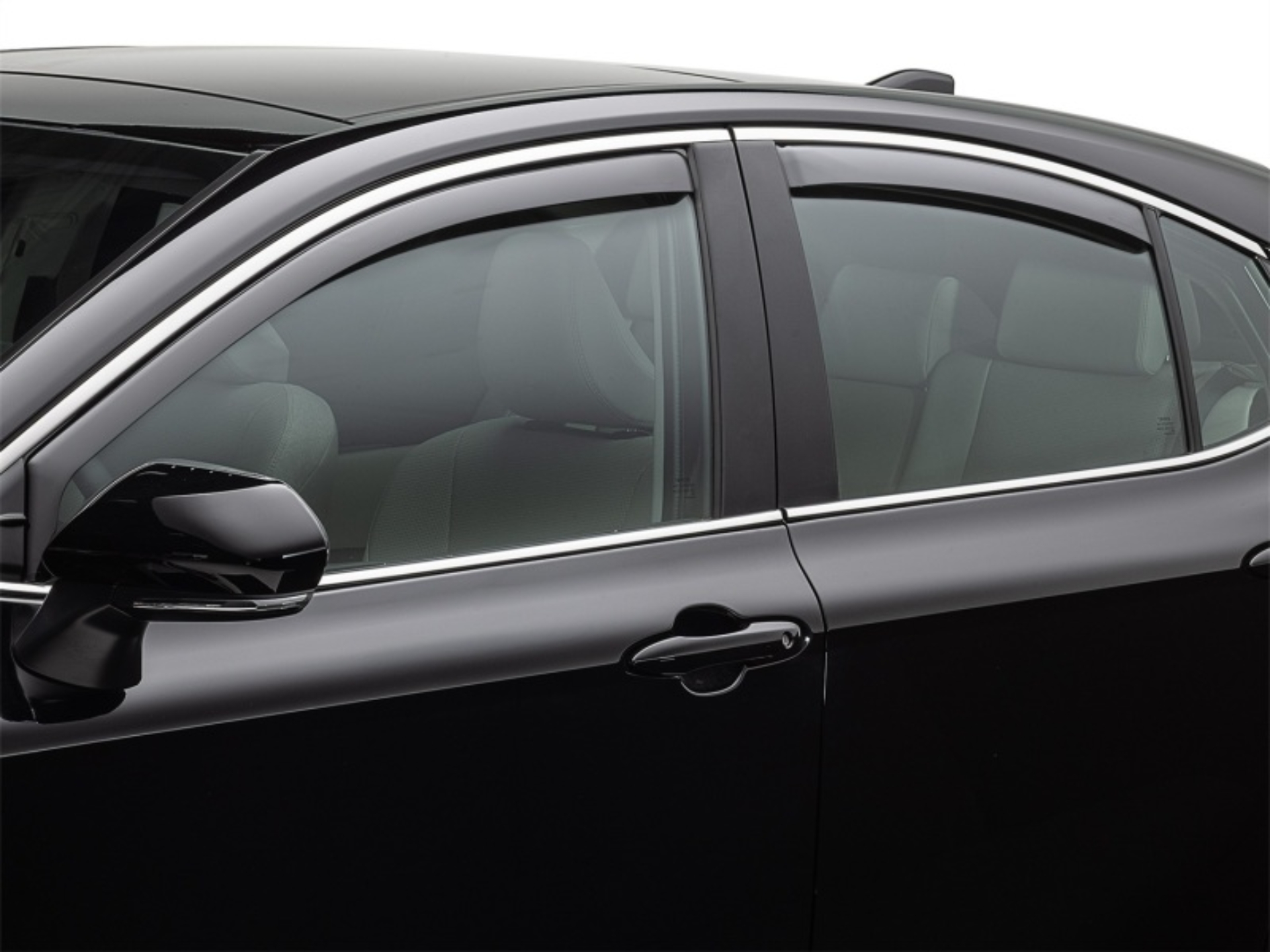 Picture of WeatherTech WT Deflector-Cmbo-Drk Smk Wind Deflectors - 82701IM