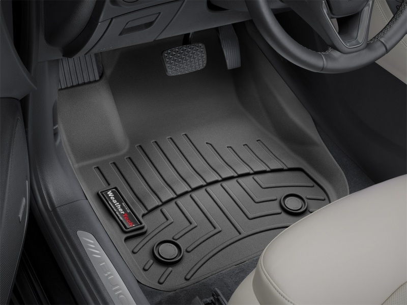 Picture of WeatherTech WT FloorLiner-Front-Blk Floor Mats - 449641