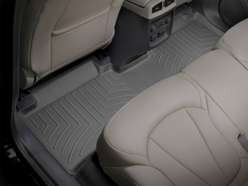 Picture of WeatherTech WT FloorLiner-Rear-Blk Floor Mats - 449642