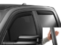 Picture of WeatherTech WT Deflector-Combo-Matte Black Wind Deflectors - 82935IMB