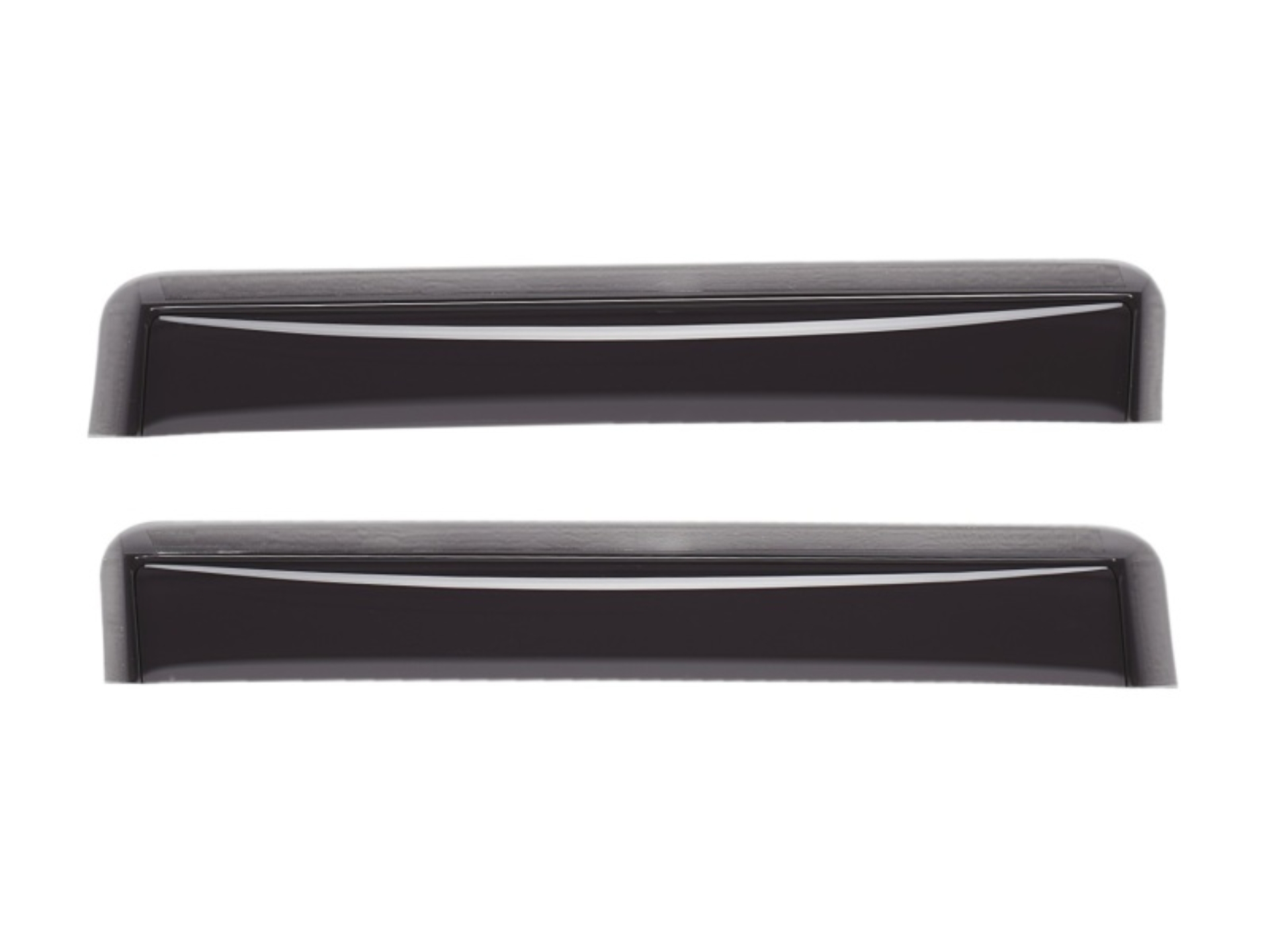 Picture of WeatherTech WT Deflector-Rear-Matte Black Wind Deflectors - 83740IMB