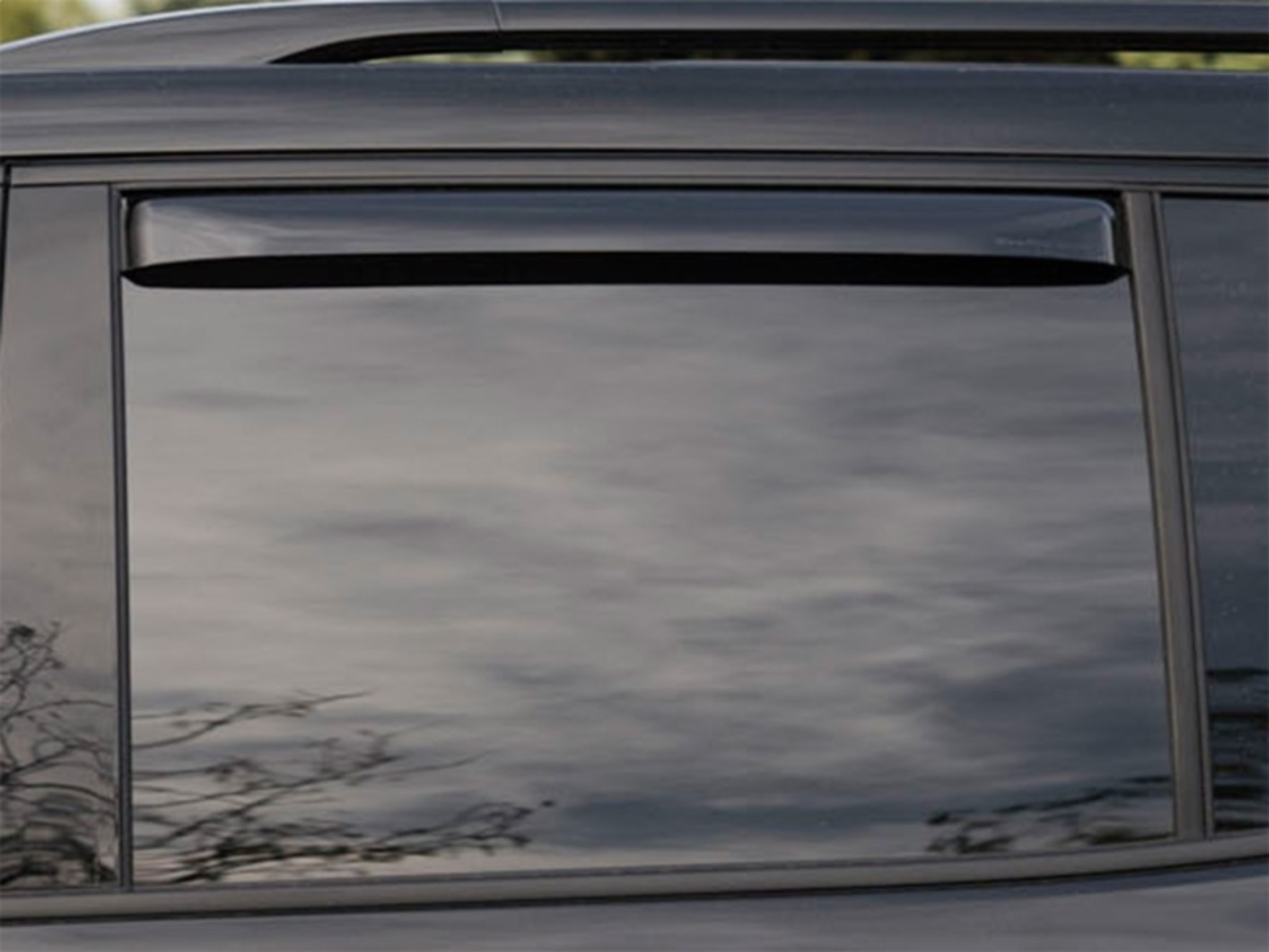 Picture of WeatherTech WT Deflector-Rear-Drk Smk Wind Deflectors - 83910IM