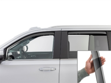 Picture of WeatherTech WT Deflector-Cmbo-Drk Smk Wind Deflectors - 841010IM