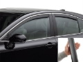 Picture of WeatherTech WT Deflector-Combo-Matte Black Wind Deflectors - 84882IMB