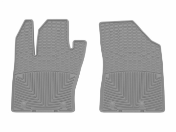 Picture of WeatherTech WT Rubber Mats-Front-Grey Floor Mats - W384GR