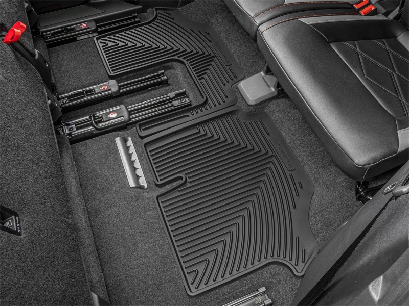 Picture of WeatherTech WT Rubber Mats-Rear-Blk Floor Mats - W658