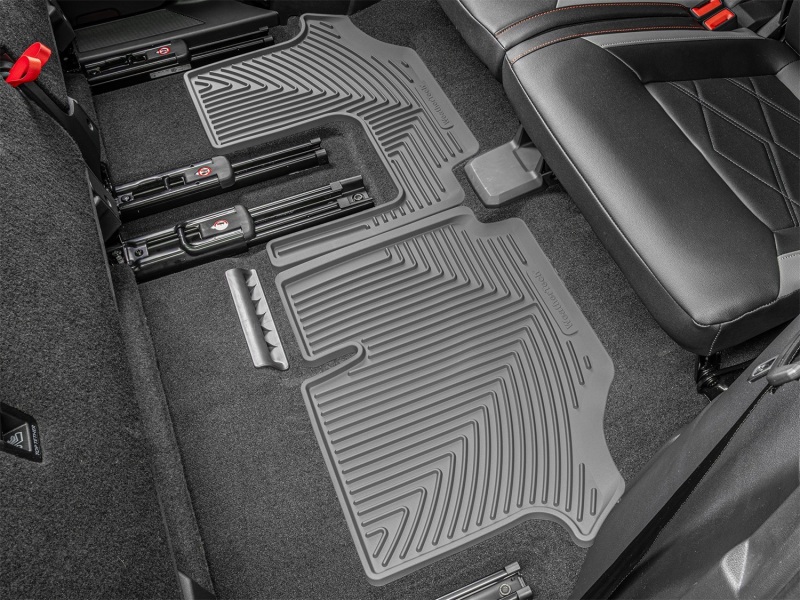 Picture of WeatherTech WT Rubber Mats-Rear-Grey Floor Mats - W658GR