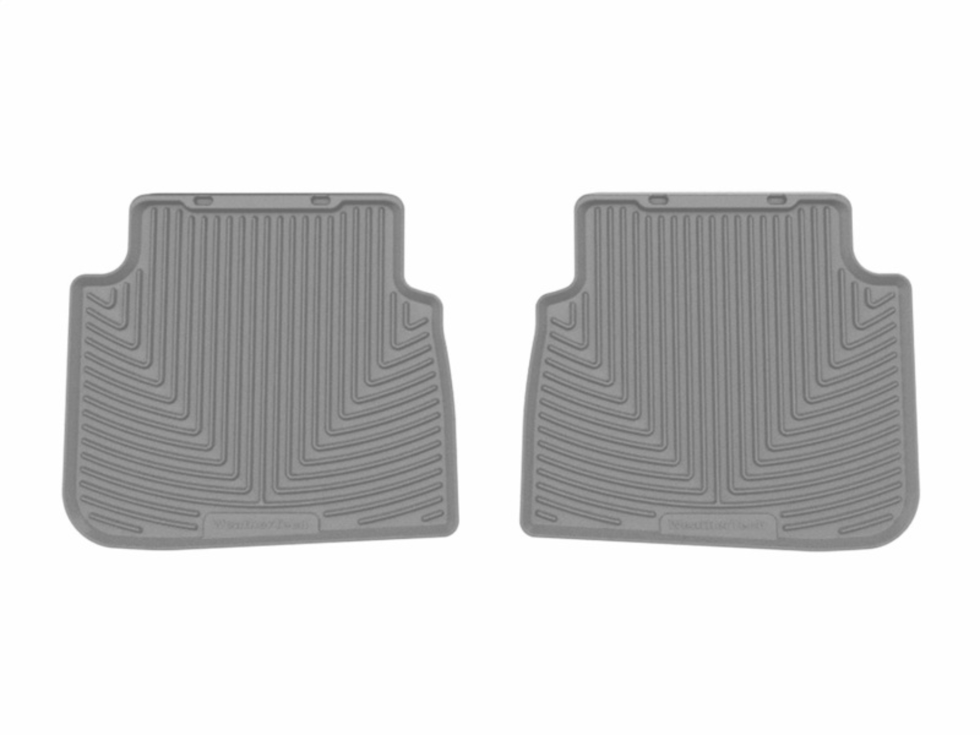 Picture of WeatherTech WT Rubber Mats-Rear-Grey Floor Mats - W672GR